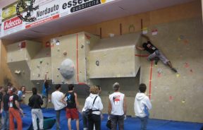 Campeonato Regional Veneto de escalada Bulder y escalada Velocidad en Italia