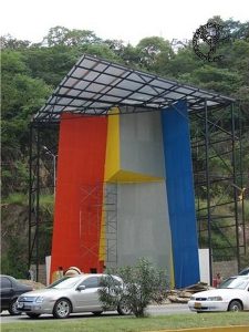 Inauguracion muro de escalada en el Estado Aragua en Venezuela