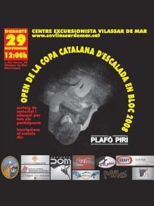 Open de la Copa Catalana D’Escalada en Bloc 2008
