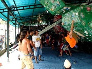 Abierto de escalada en bulder en Mérida, Venezuela