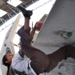 Lucelia Blanco en el XII Torneo de escalada Reinaldo Mendoza 2009