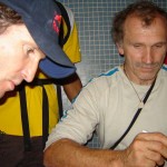 Escaladores Kurt Albert y Stefan Glowacz en Venezuela