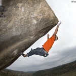 Jordi Salas en Beer Action 7b+ Cogul - Foto Pete O'Donovan