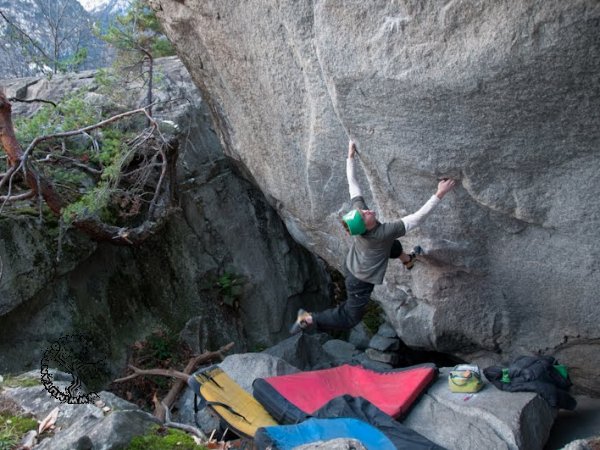 Nalle Hukkataival en Ninja Skill 8b+