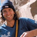 El escalador alemán Stefan Glowacz