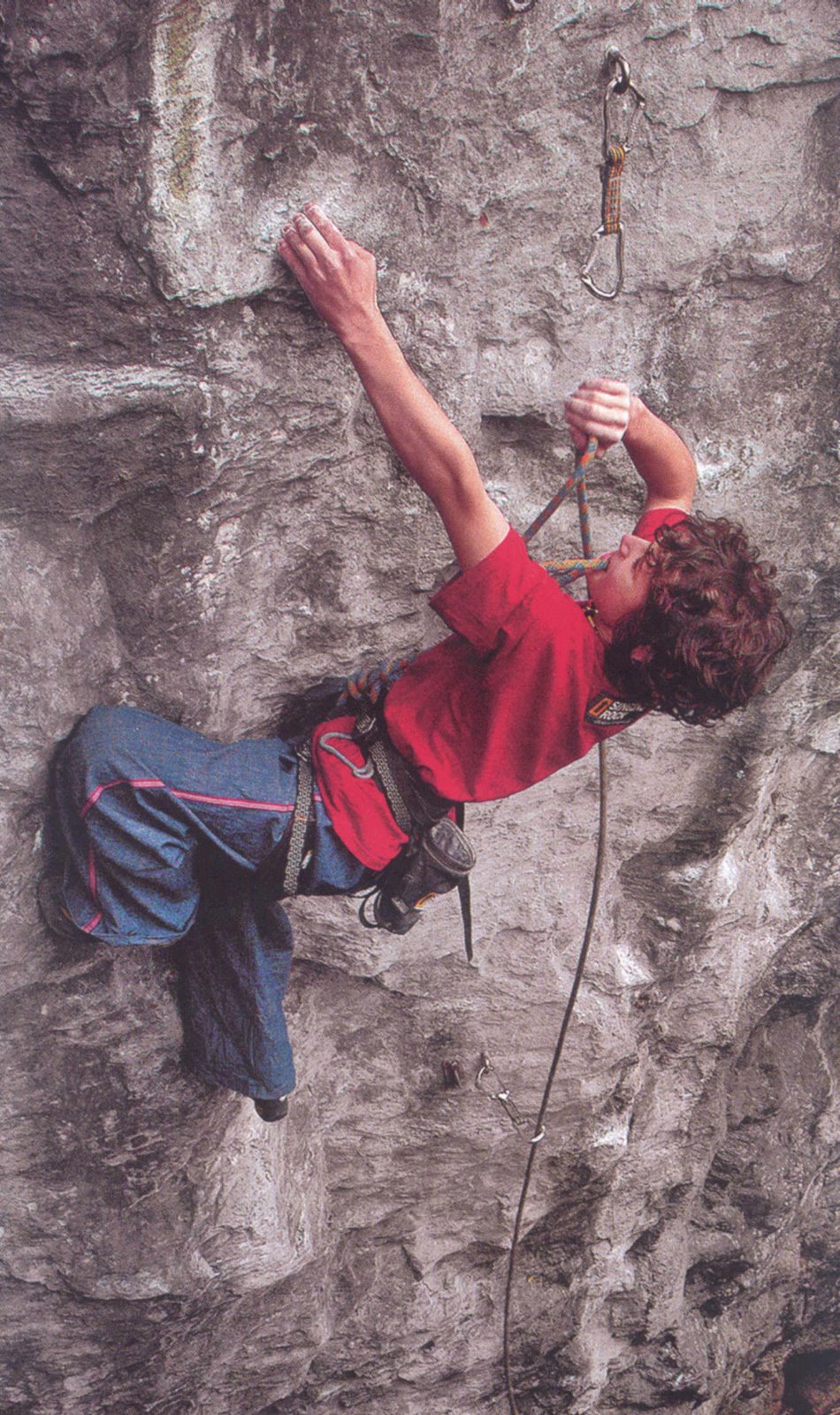 Adam Ondra en Moravsky Kras