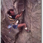 Todd Skinner en la portada de la revista Climbing numero 92