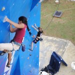 Dificultad femenino del I Campeonato Continental Juvenil IFSC-PAC 2010 - Foto Alex Fritz