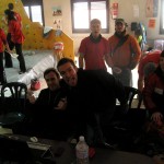 Organizadores del Abierto de escalada en boulder SANHIBLOC Serie 1