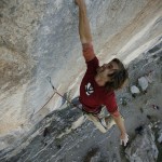 Chris Sharma en Three Degrees of Separation 9a de Ceüse - Foto Corey Rich