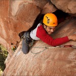 Primer ascenso en el Tepuy Adankasima con El Camino del Danto 7a – A2 L15 - Foto Wojciech Wandzel