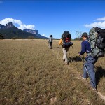 Primer ascenso en el Tepuy Adankasima con El Camino del Danto 7a – A2 L15 - Foto Wojciech Wandzel