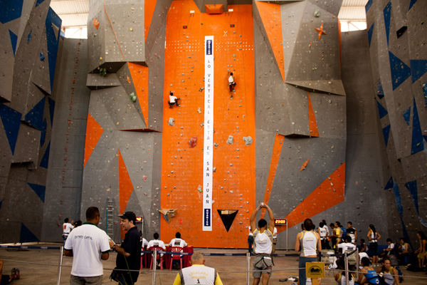 1ra Valida de velocidad Liga Venezuela de Escalada 2011 - Foto NotiZulia