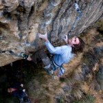 Chris Sharma en First Round First Minute 9b - Foto Pete O'donovan