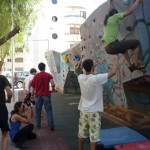 Curso de entrenamiento físico de escalada en Ibiza 2011 por Eva López