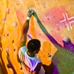 Alberto Mogollon en Abierto Nacional de boulder "Ascenso AlFlash"