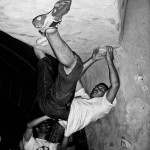 Alejandro Barreto en Alberto Raho en Abierto Nacional de boulder "Ascenso AlFlash"