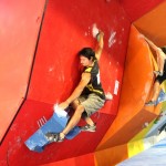 Marco Jubes Copa del Mundo de Escalada en Boulder IFSC 2011 Barcelona - Foto Villan Alayón