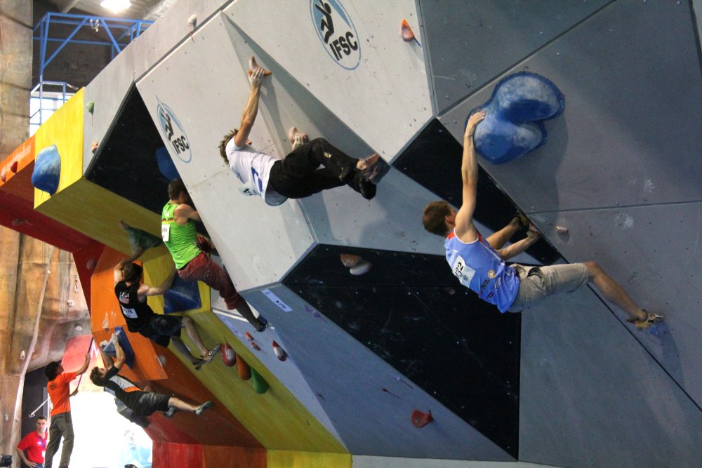 Copa del Mundo de Escalada en Boulder IFSC 2011 Barcelona - Foto Villan Alayón