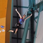 Maria Krasavina Campeona del Mundo de Escalada en Velocidad IFSC 2011 - Foto Giulio Malfer