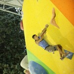 Rustam Gelmanov Campeonato del Mundo de Escalada en Boulder IFSC 2011 Arco - Foto Anna Piunova