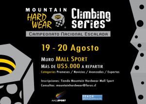 3ra Fecha del Campeonato Nacional de Escalada Deportiva en Chile