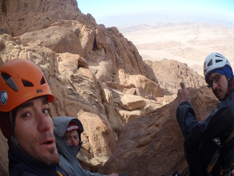 Expedición del CTAC abre dos nuevas vías en el Sinaí