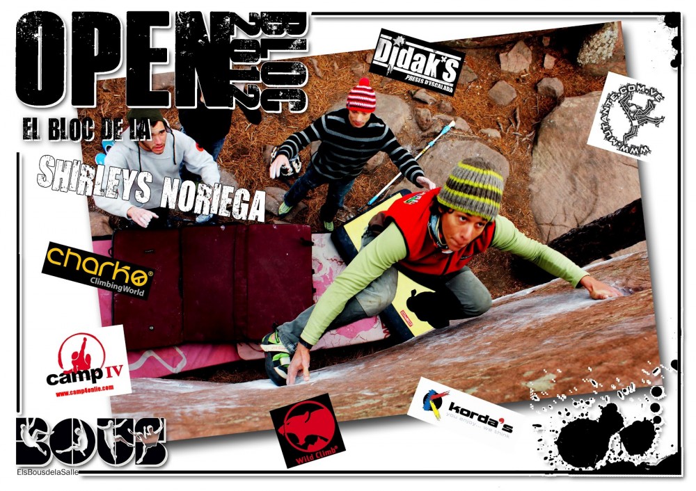 Shirleys Noriega en el 8vo Open Bloc Els Bous de la Salle