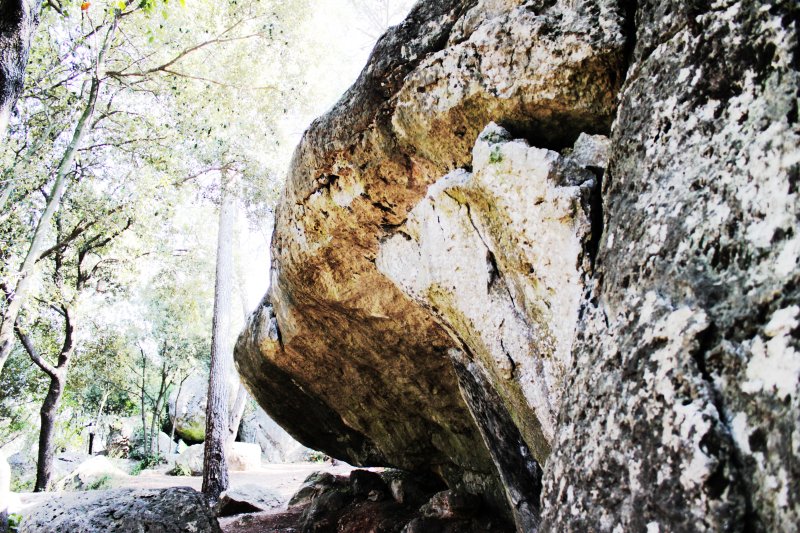 boulder en La Riba - boulder en el Clot d'en Goda