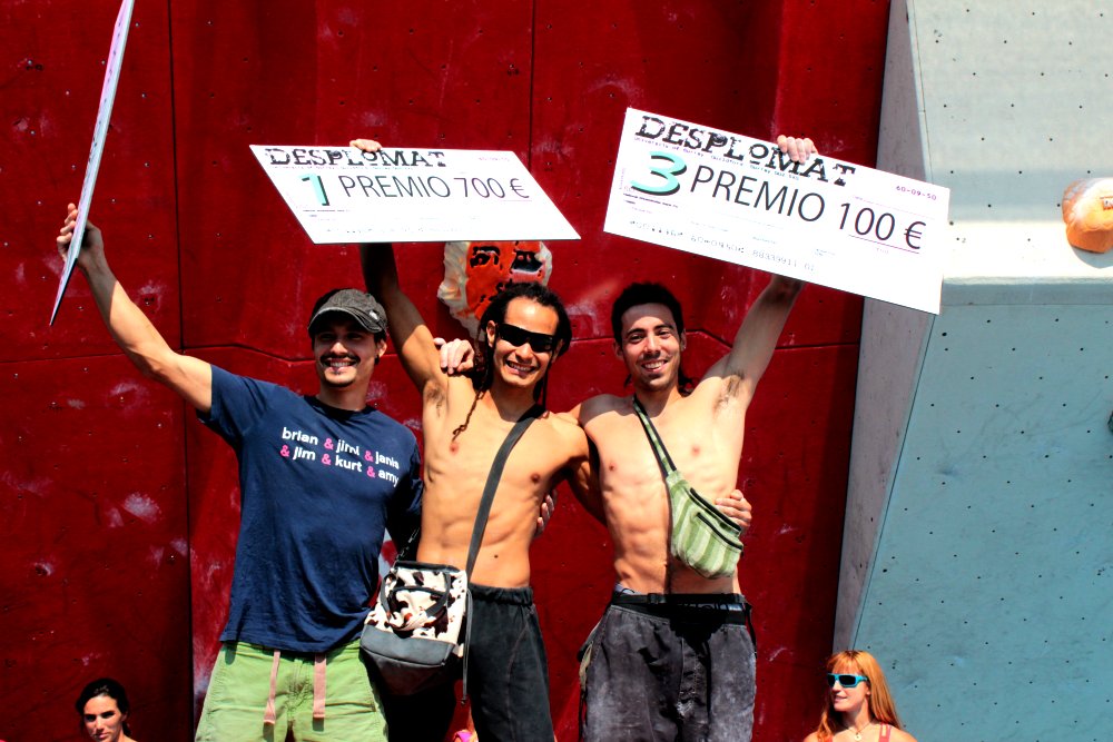 Ganadores Master de Boulder Desplomat 2012