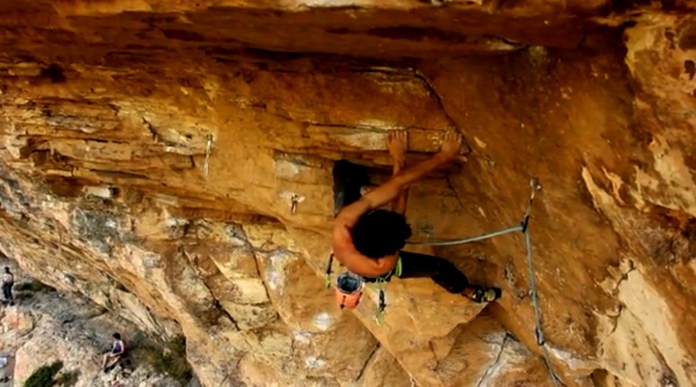 Video de escalada deportiva en Israel