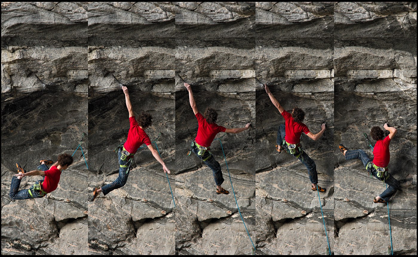 Adam Ondra encadena Change 9b+ Cueva de Flatanger en Noruega - Foto Petr Pavlicek