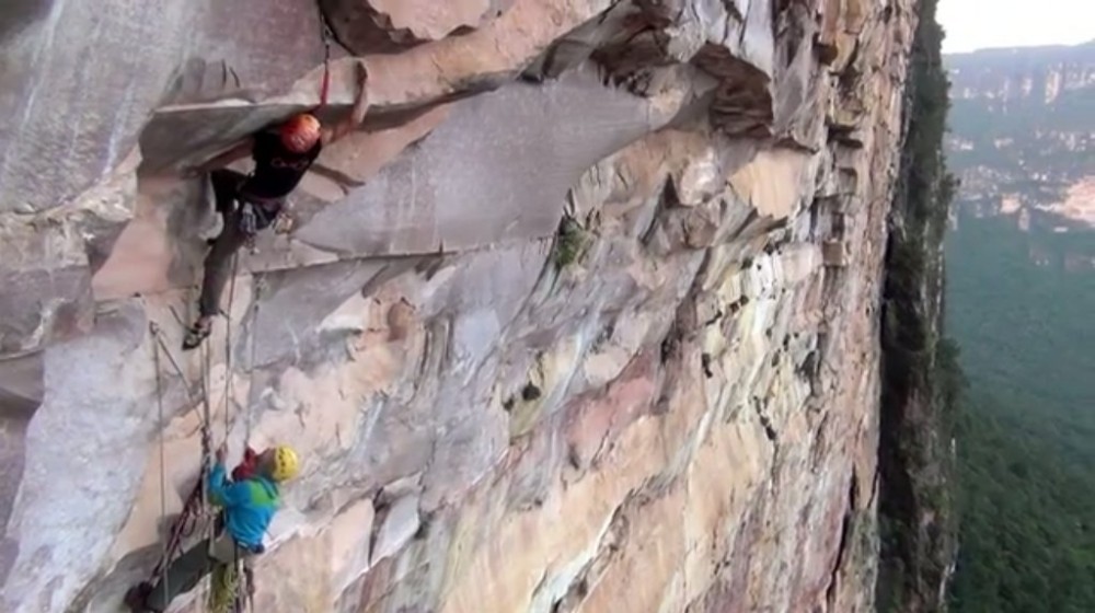 Video de escalada Jungle Jam en el Amuri Tepuy