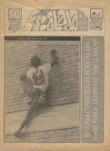 Portada de Escalada 92