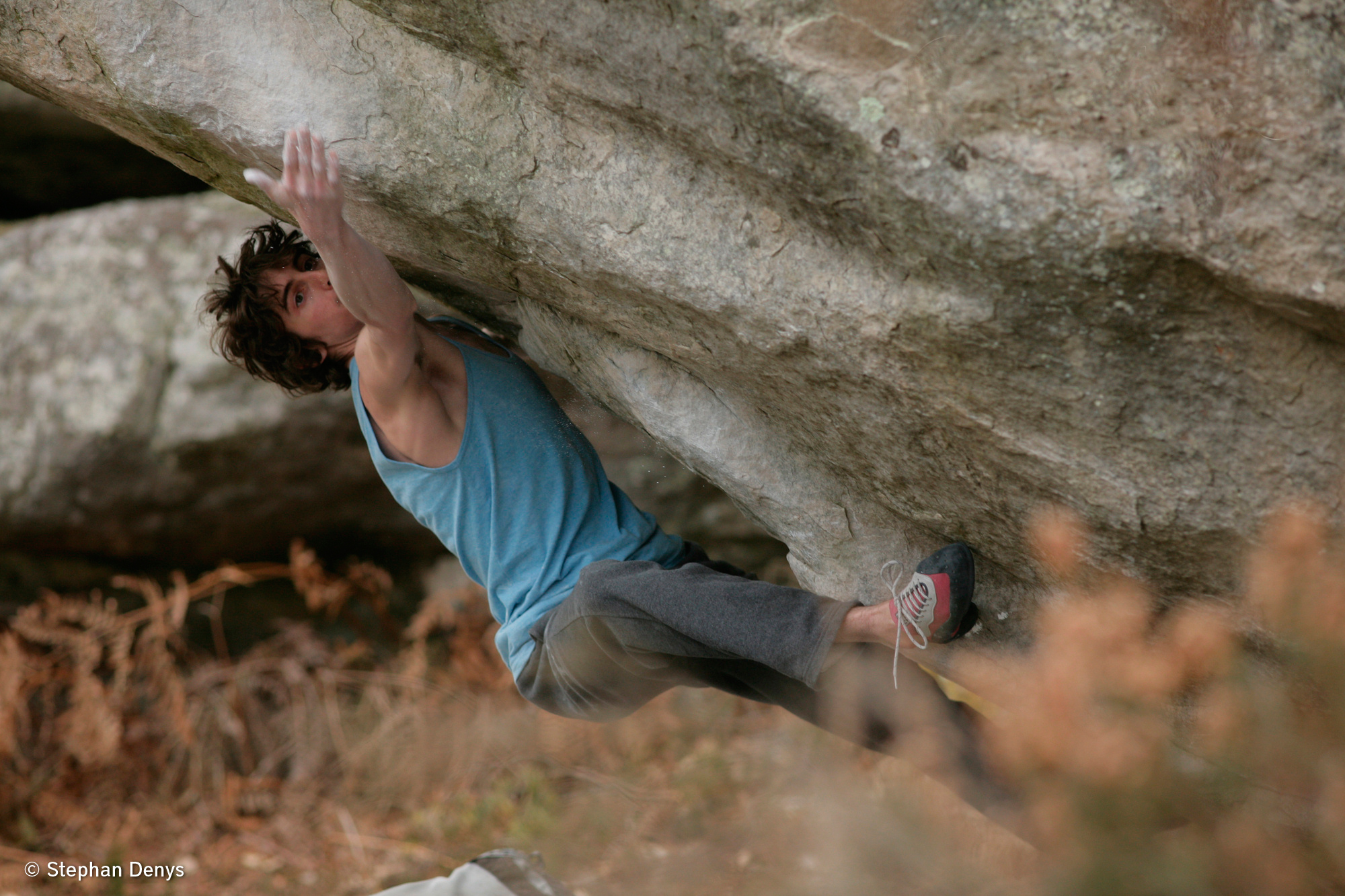 Video de Boulder Dave Graham FA The Island 8c en Fontainebleau