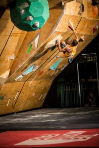 Felipe Camargo 6to The North Face Master bouldering en Chile