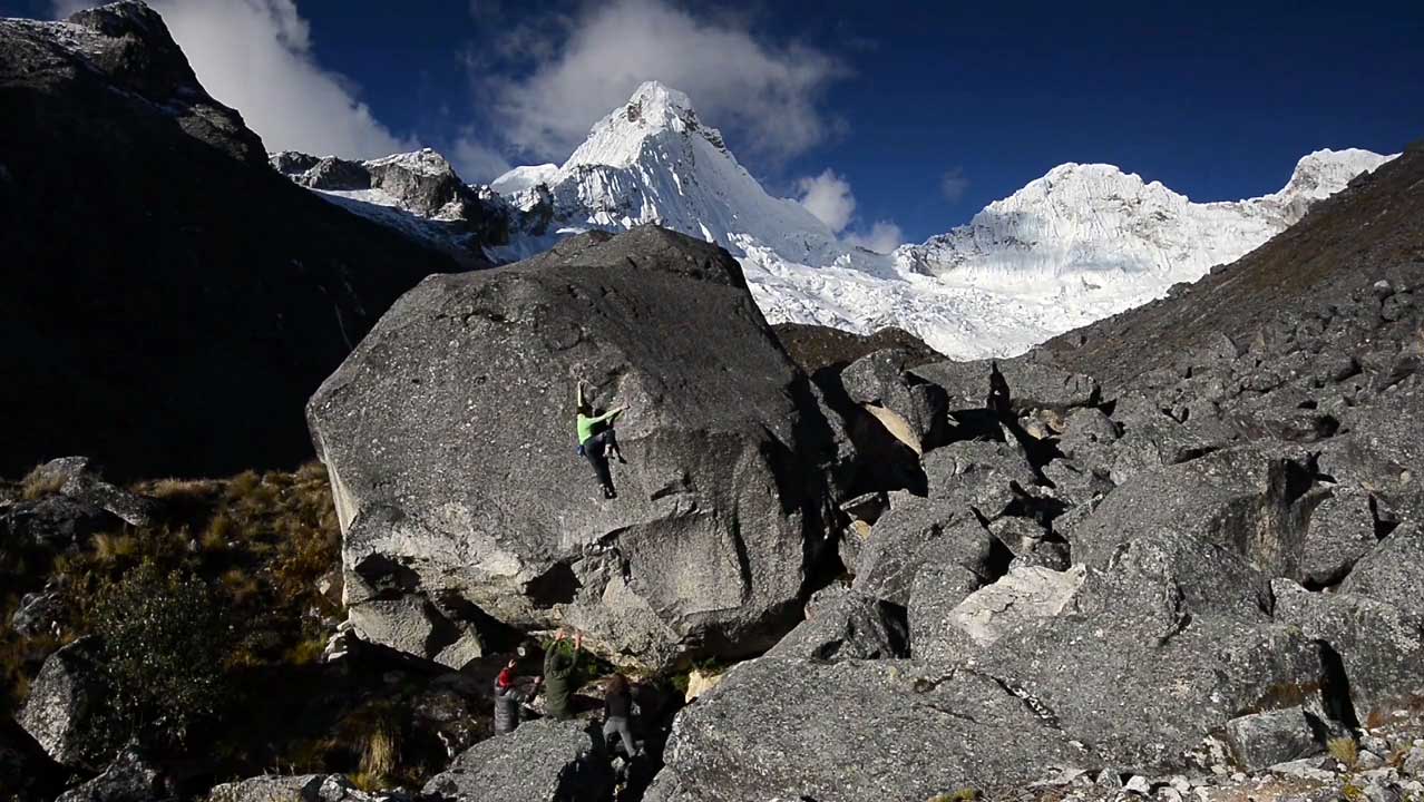 Video de escalada boulder: Odisea Inca en Perú