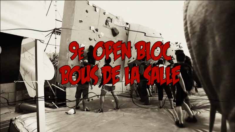 Video escalada boulder de la 9a Edición del Open Bloc Els Bous de la Salles