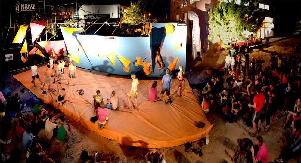 Video escalada boulder; Golem Bloc Festival 2013