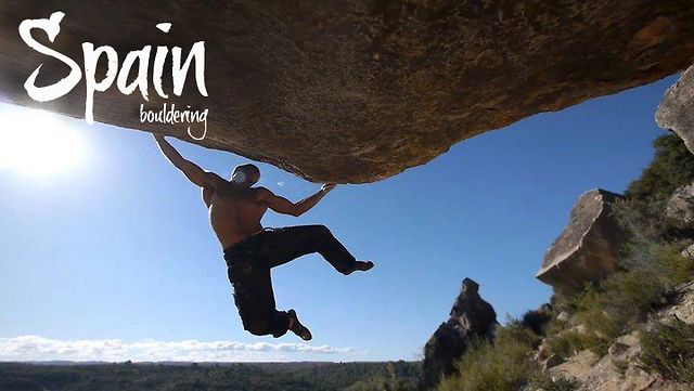 Video escalada boulder el Cogul con Jason Kehl y Jordi Salas