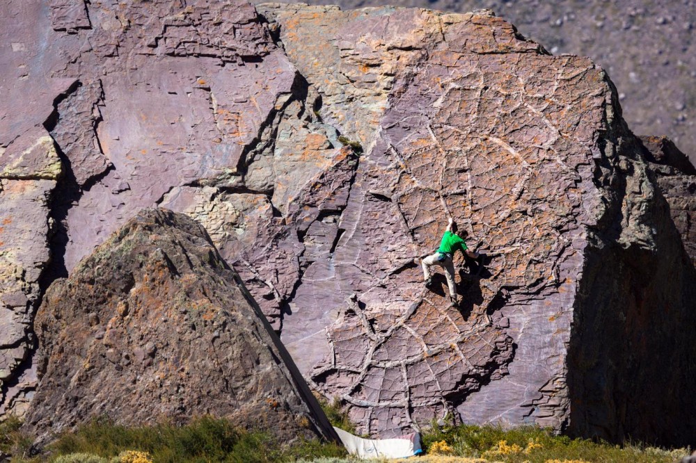 Choriboulder 2014; Cajón del Maipo en Chile