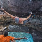 Chris Sharma escalada boulder en el Auyantepuy Venezuela