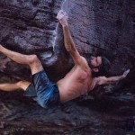 Dani Andrada escalada boulder en el Auyantepuy Venezuela
