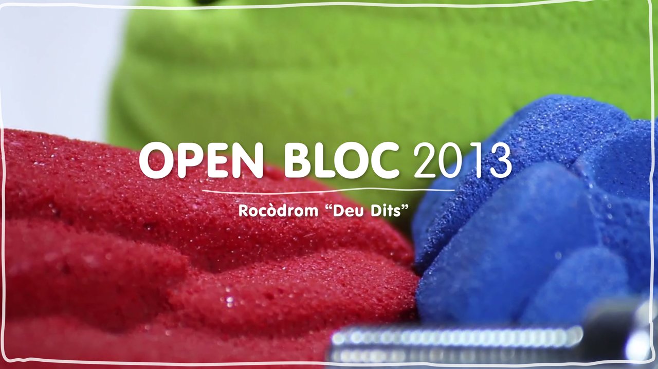 Video del 1er Open Bloc del rocódromo Deu Dist en Barcelona