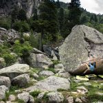 Cavallers, sector de escalada en búlder de los Pirineo Catalanes