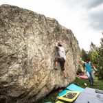 Cavallers, sector de escalada en búlder de los Pirineo Catalanes