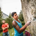 Cavallers, sector de escalada en búlder de los Pirineo Catalanes