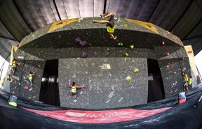 Alex Megos y Valentina Aguado Campeones 10ma TNF Master de Boulder Chile