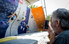 Niña de 12 años Campeona del TNF Pre Master Boulder en La Serena - Chile