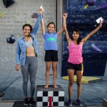 Niña de 12 años Campeona del TNF Pre Master Boulder en La Serena - Chile